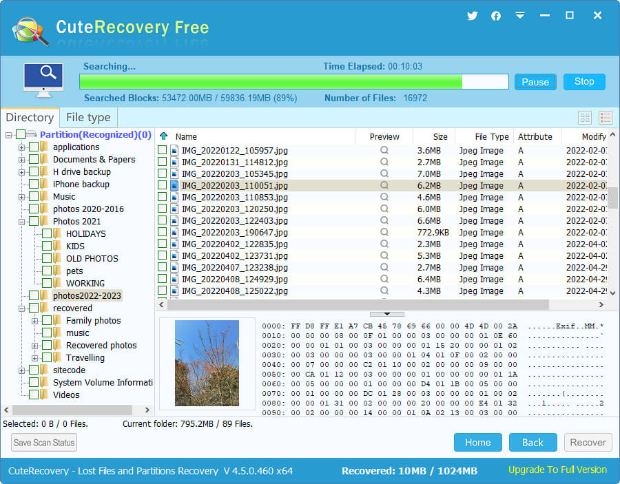 recover deleted files free